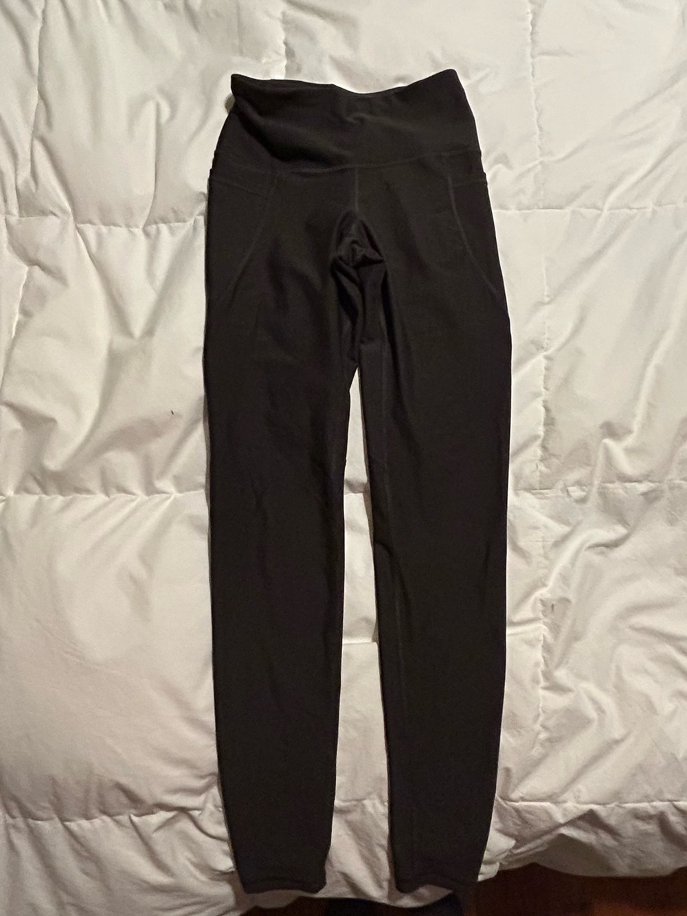 Charcoal High-Waist Active Leggings